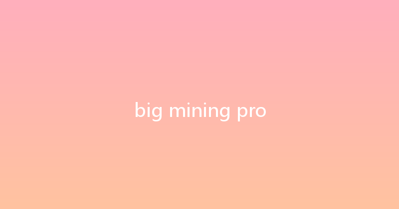 big mining pro 