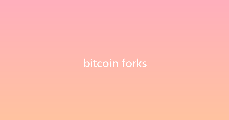 bitcoin forks 